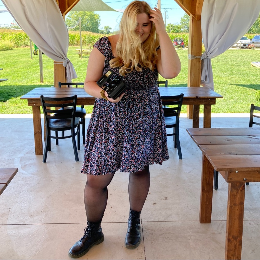 Off the Shoulder Floral Dress